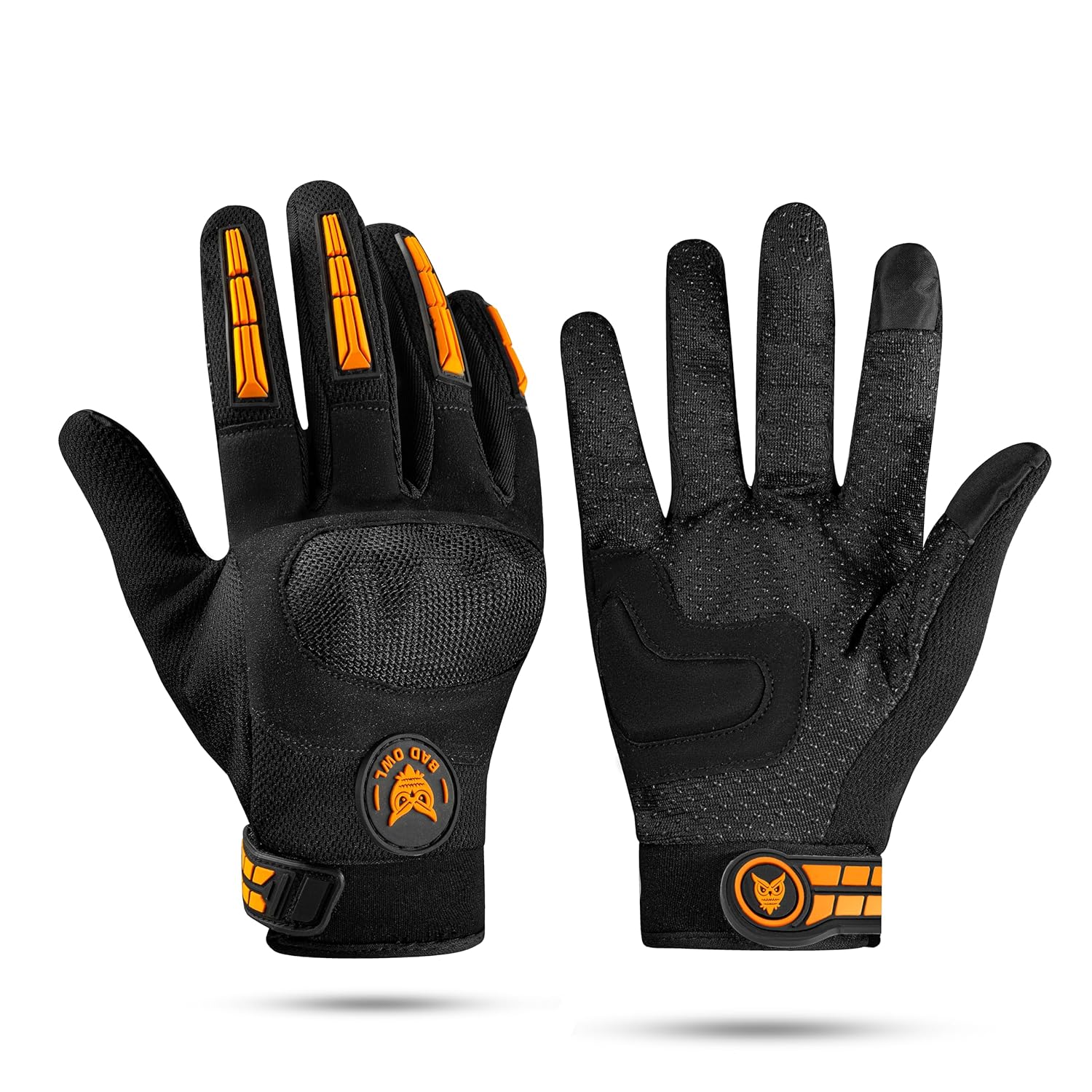 BADOWL Gloves with Touchscreen(Orange) - The Adventure Hut