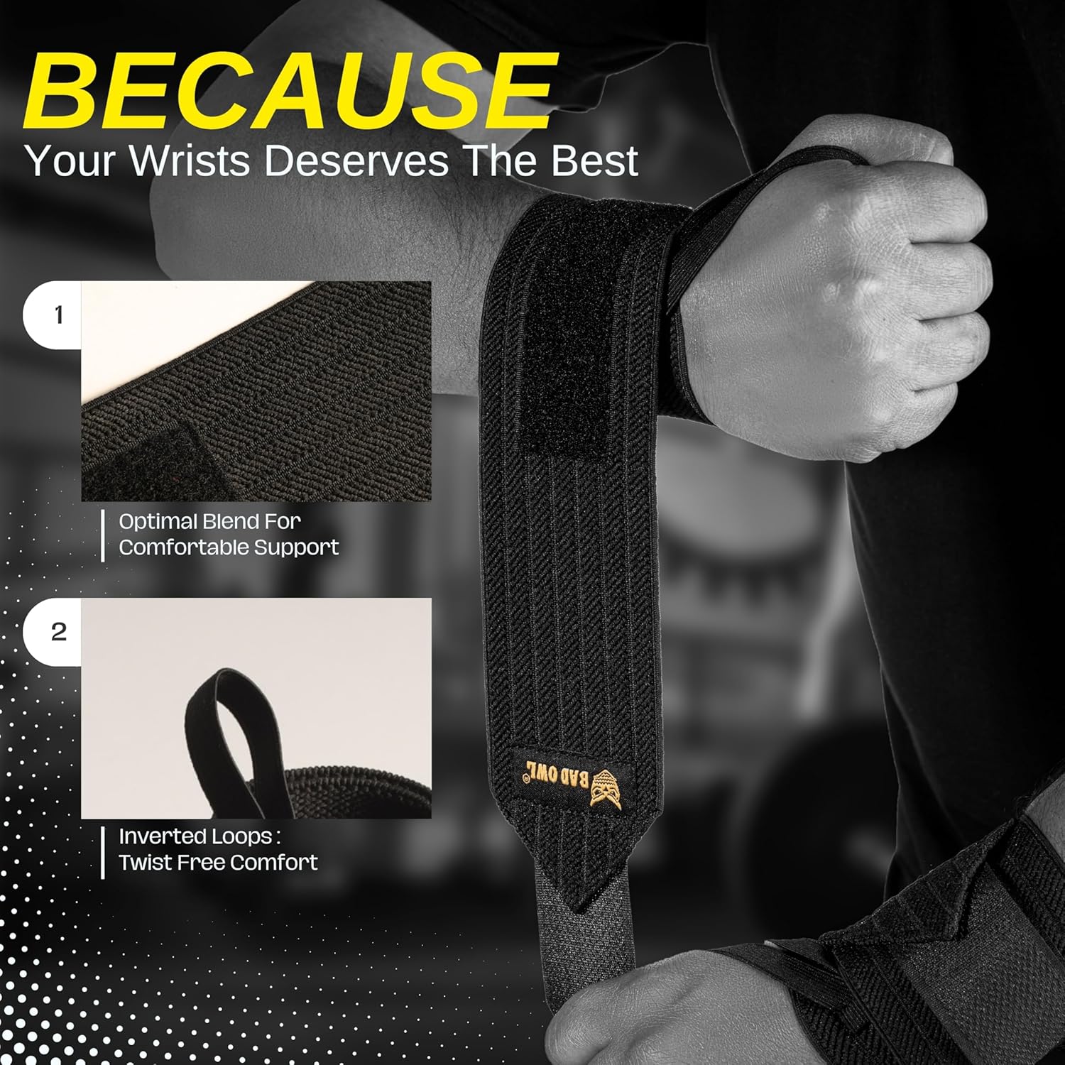 Wrist Support for Gym & Fitness
