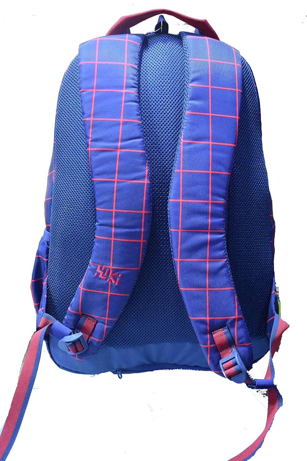 Wildcraft 29.5 Ltrs Pack 3 Checks Navy Casual Backpack (12249_Checks_Navy)(HxWxD : 18.5x13x7.5)(inches)