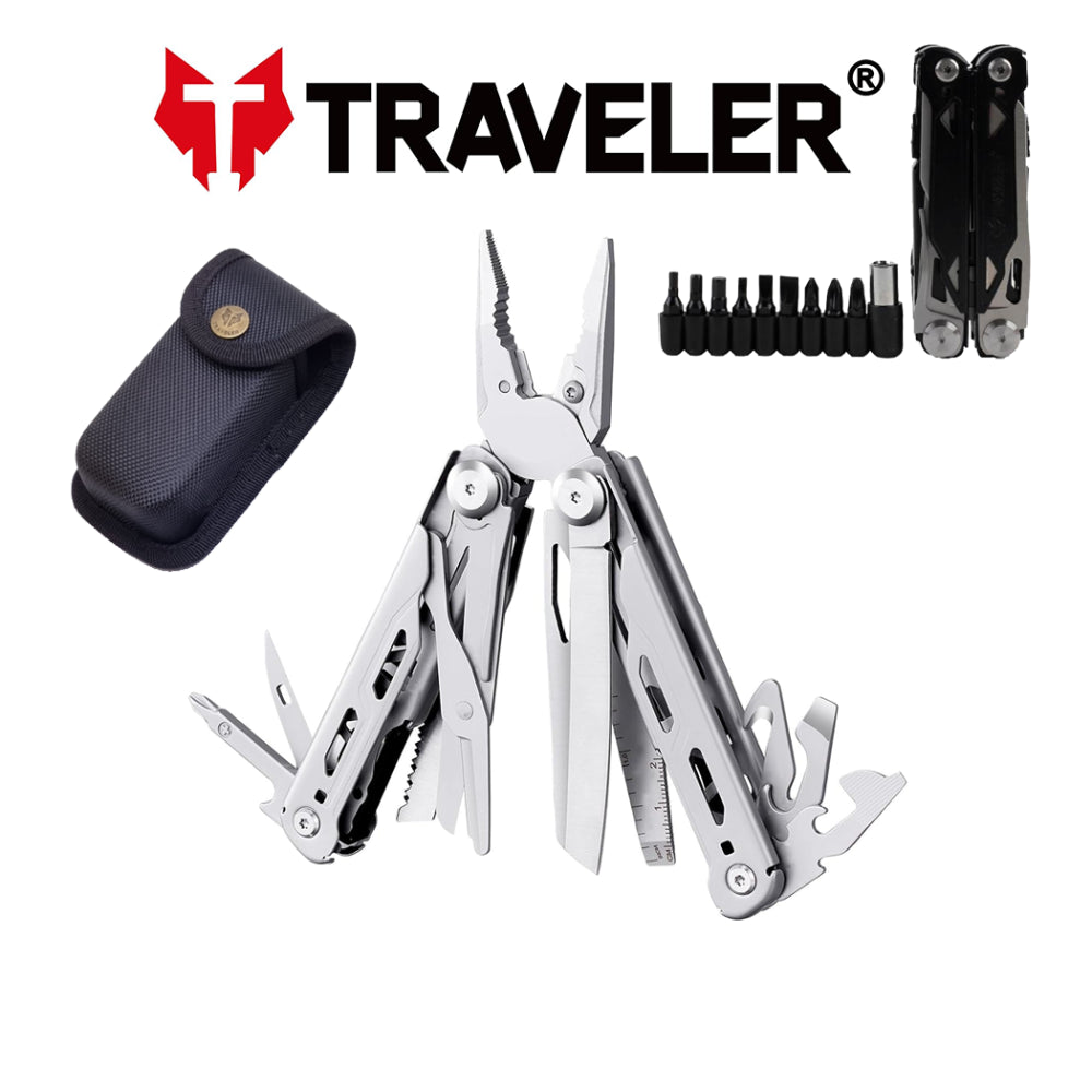 29-in-1 Mechanical Pliers Multi-Tool | 440 Stainless Steel | Camping, Repair & Outdoor EDC The Adventure Hut