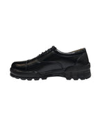 DMS Cut Police Commando Shoes – Black Tactical Leather Army Footwear - The Adventure Hut