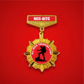 NCC ALL INDIA TREKKING CAMP GOLDEN MEDAL BADGE AITC