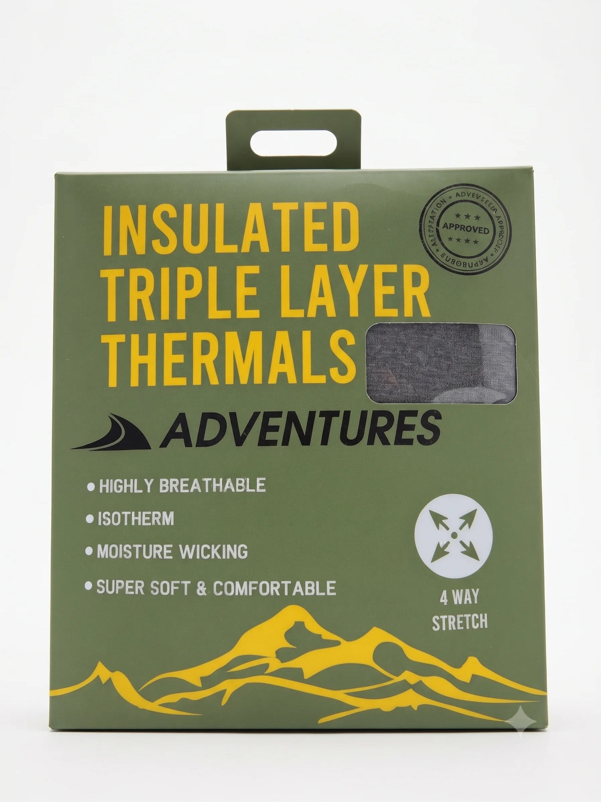 Adventures Insulated Triple-Layer Thermal Set (-5°C to -10°C Layering)