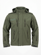 The Adventure Hut Tactical Bonded Fleece Jacket – Army Green