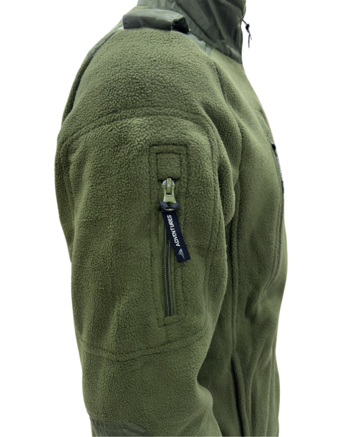 Army 4 Pocket HEAVY Fleece Jacket with Flap | Tactical Winter Jacket – The Adventure Hut