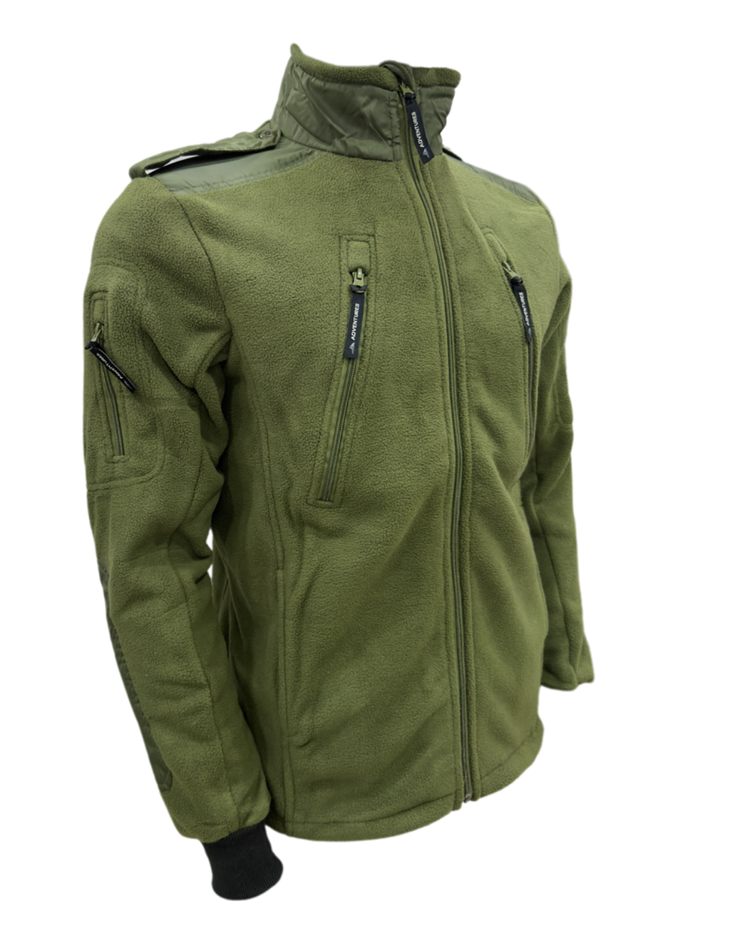 Army 4 Pocket HEAVY Fleece Jacket with Flap | Tactical Winter Jacket – The Adventure Hut