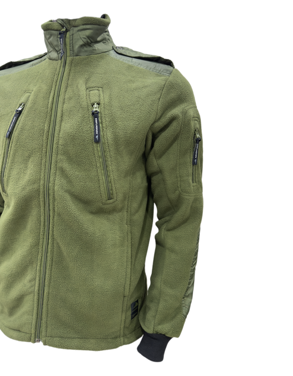 Army 4 Pocket HEAVY Fleece Jacket with Flap | Tactical Winter Jacket – The Adventure Hut