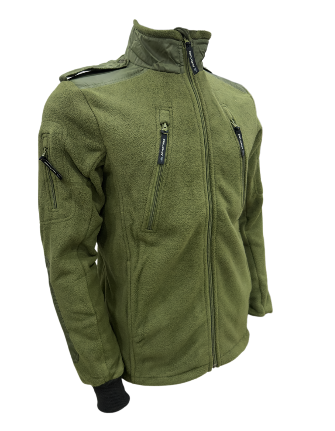 Army 4 Pocket HEAVY Fleece Jacket with Flap | Tactical Winter Jacket – The Adventure Hut