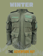 Army tactical jacket for trekking and riding – outdoor use