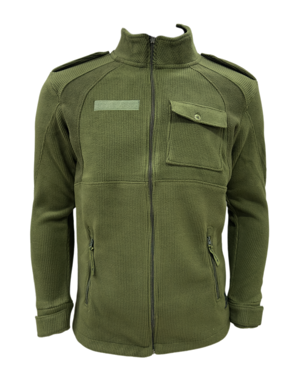 Army Corduroy HEAVY Fleece Jacket with Rank Flap & Utility Pockets | The Adventure Hut