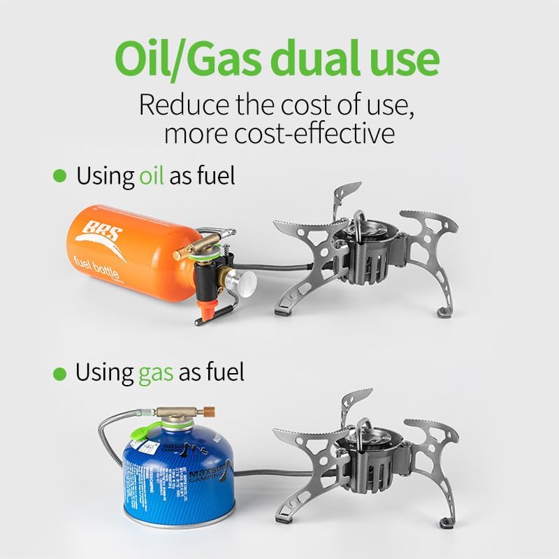 BRS-8A Multi Fuel Portable Camping Stove