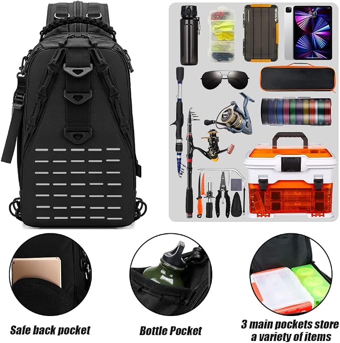 Tactical Hiking Backpack with Water-Resistant Fabric – The Adventure Hut