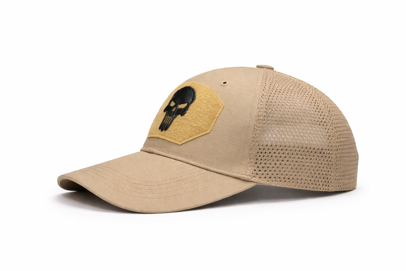 Tactical Operator Cap – Coyote Brown Mesh Patch Cap | The Adventure Hut