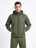 Bravo Gear The Adventure Hut - Para-Fleece Tactical Winter Jacket – Olive Green