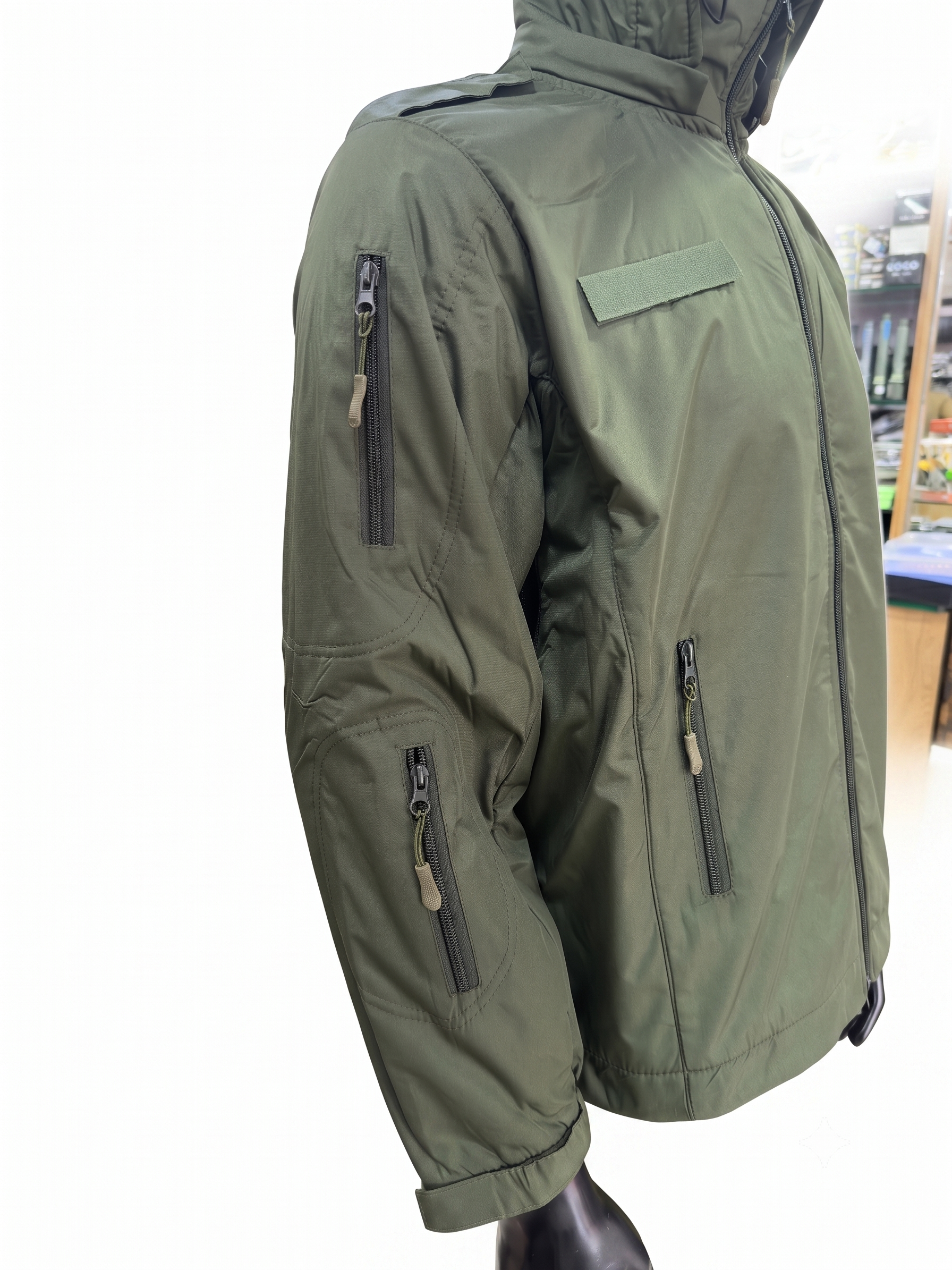 Bravo Gear The Adventure Hut - Para-Fleece Tactical Winter Jacket – Olive Green