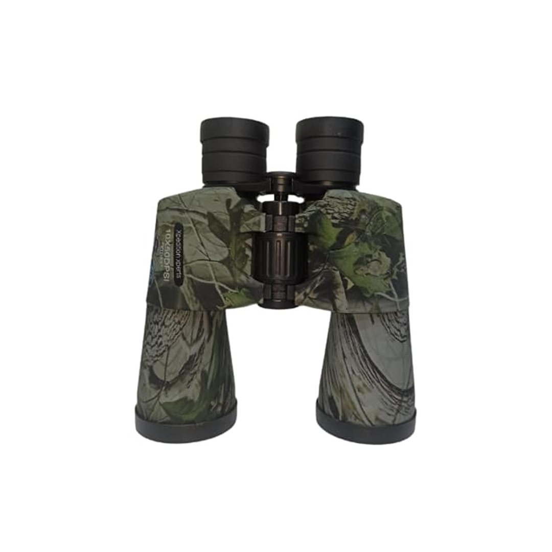 The Adventure Hut Camo Binoculars | Wide Angle Porro Prism for Hunting & Wildlife [ 10x50 DPSI]