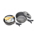 8-Piece Lightweight Aluminum Camping Cookware Set | The Adventure Hut