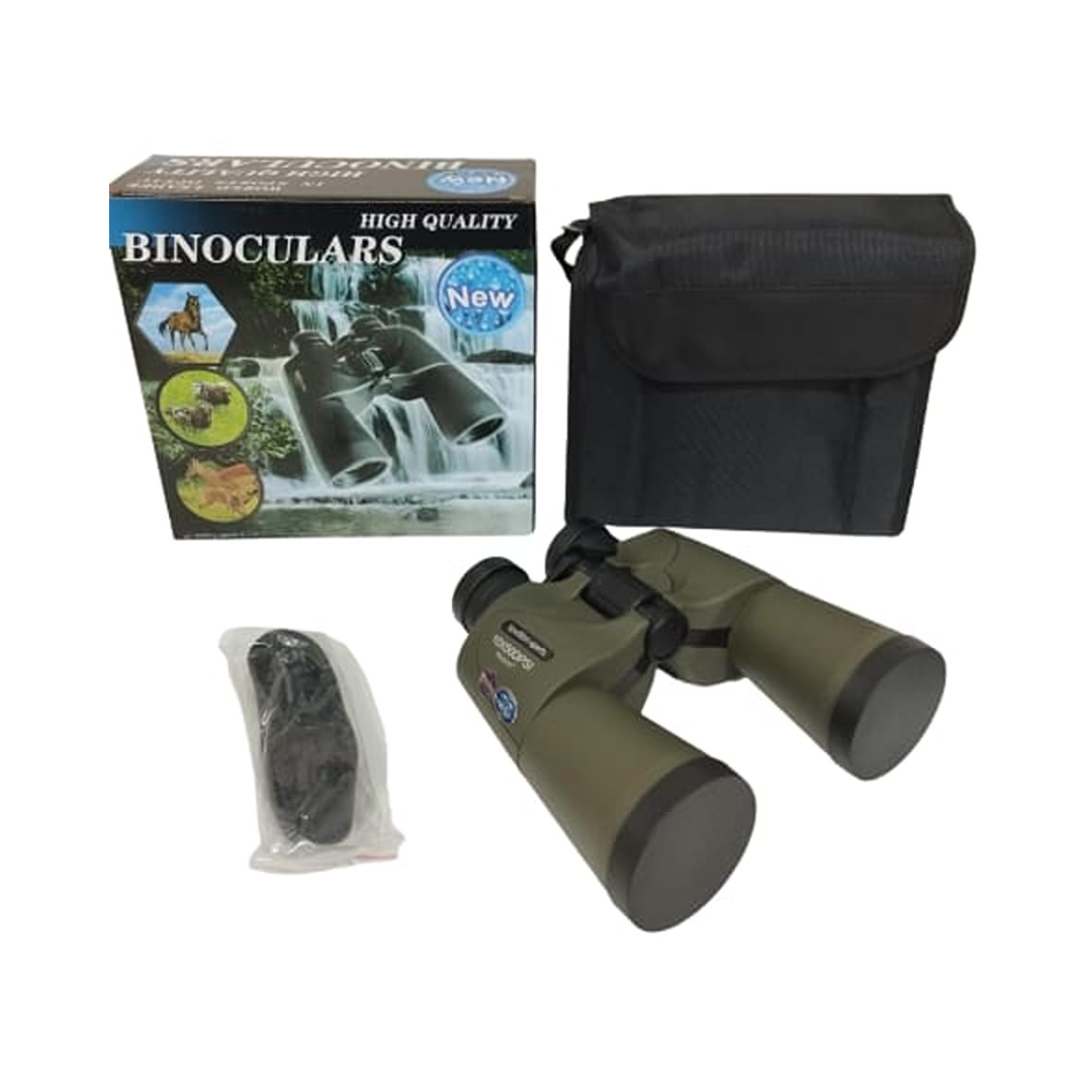 The Adventure Hut Binoculars | Multi-Coated Optics for Travel & Wildlife [10x50-BN2277]
