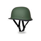 ADVENTURE HUT Half Helmet – Retro Cruiser Motorcycle Helmet with Adjustable Chin Strap (GERMAN)