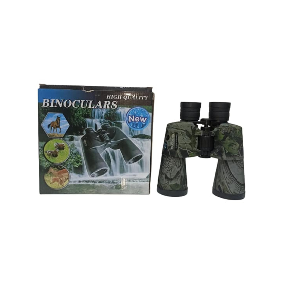 The Adventure Hut Camo Binoculars | Wide Angle Porro Prism for Hunting & Wildlife [ 10x50 DPSI]