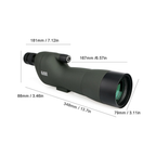 The Adventure Hut 20-60x60 Spotting Scope | Premium Hunting Monocular Telescope