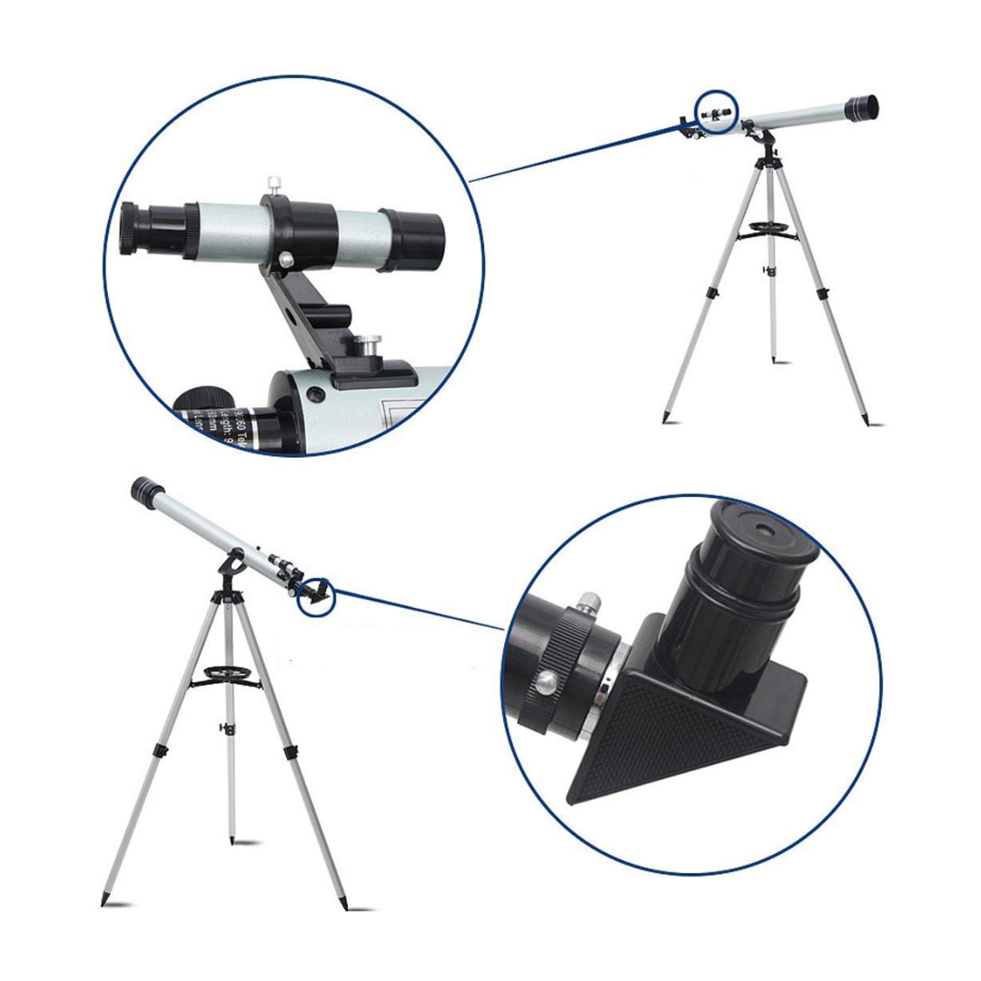 Refractor Starwatcher Telescope 525X HD Zoom Refractor Telescope | with Phone Holder & Adjustable Tripod | Powerful Telescope(F70060)