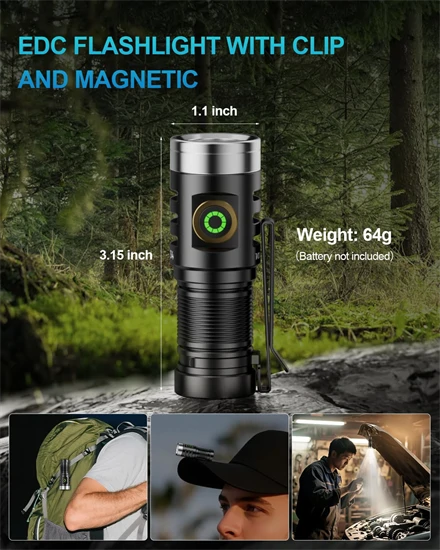 COBA CB-F315 Rechargeable LED Flashlight - The Adventure Hut