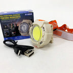 CY2026A Lightweight Rechargeable LED Headlamp for Running, Hiking, Camping & Emergency Backup - The Adventure Hut