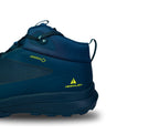 CYCLONE Mid HTX Waterproof Hiking & Trekking Shoes (Blue) - The Adventure Hut