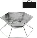 Camping Fire Pit + Tripod 2-in-1 Foldable Charcoal Grill – THE ADVENTURE HUT