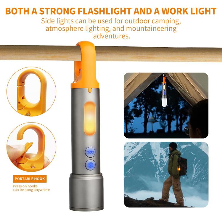 Multi-Functional USB Torch Light Metal PS238 | THE ADVENTURE HUT