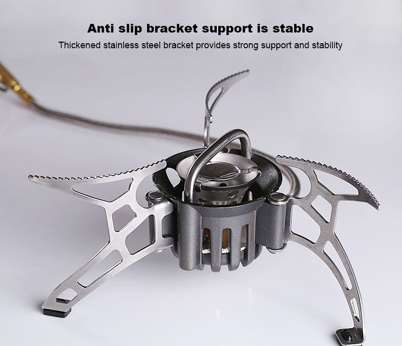 Portable Multi Fuel Camping Stove for Outdoor Cooking [TK-4849]