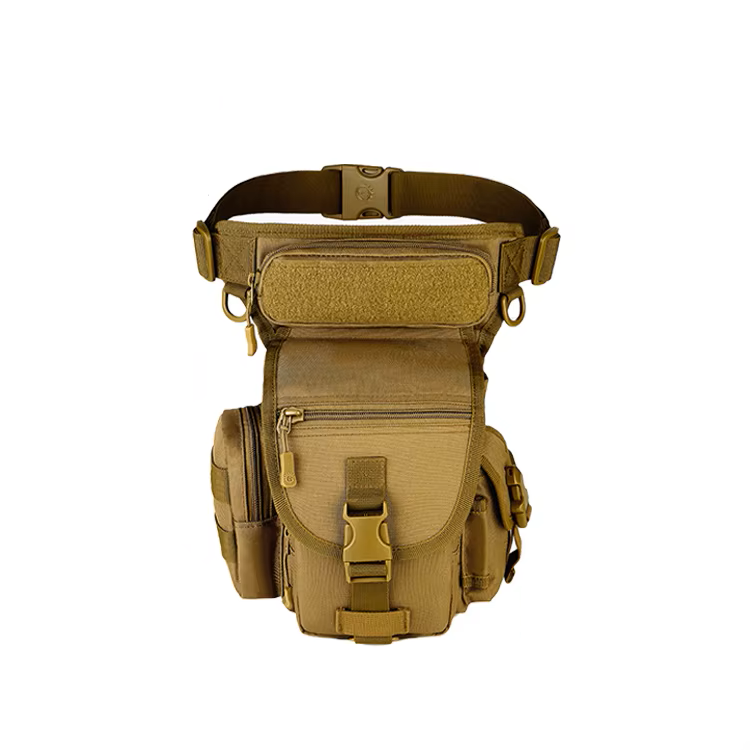 Military Tactical Drop Leg Bag – Waterproof Waist Pack with Multi-Pockets for Hiking, Camping, Outdoor Adventure