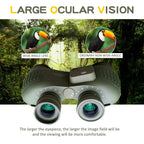 High Definition Binoculars Green Outdoor Waterproof Fog-proof Thermal Telescope Binoculars - The Adventure Hut