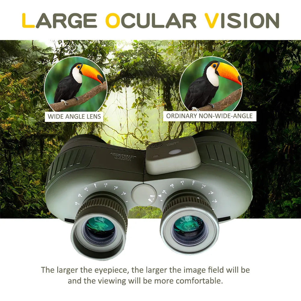 High Definition Binoculars Green Outdoor Waterproof Fog-proof Thermal Telescope Binoculars - The Adventure Hut