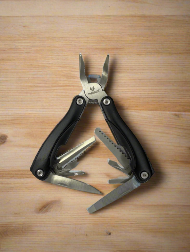 Multitool with various tools