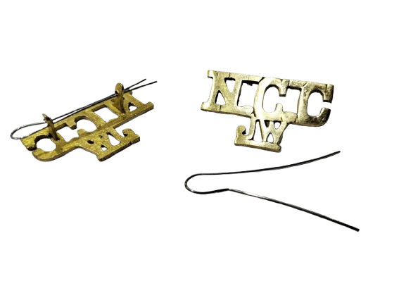 NCC JW TITLE SHOULDER(BRASS)