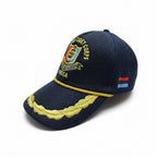 NCC CAP NETTED JALI BLUE WITH PEAK EMBROIDERY - The Adventure Hut