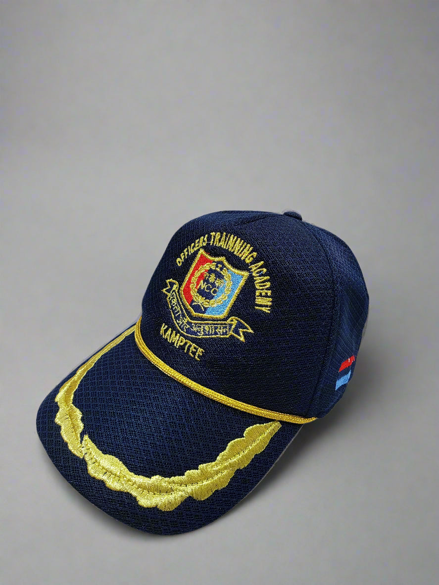 CAP OTA ZARI PEAK EMBROIDERY IMP NET BLUE COLOUR