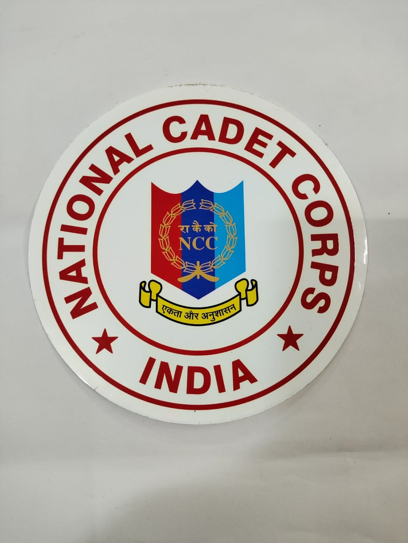NCC ROUND STICKER