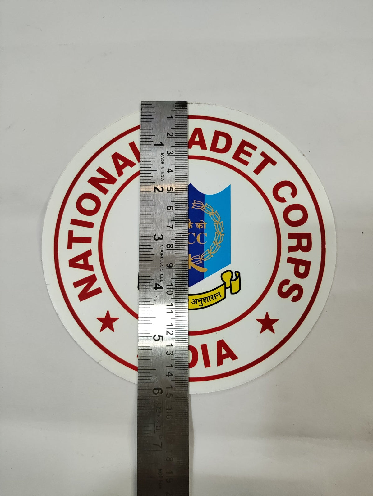 NCC ROUND STICKER