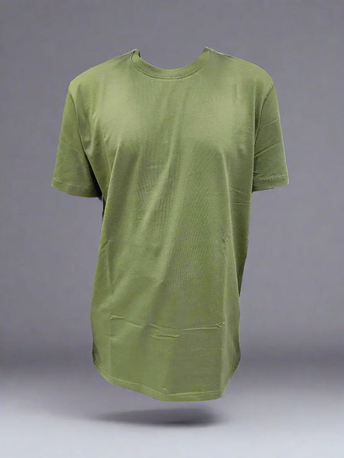 ADVENUTRE HUT T-SHIRT OLIVE GREEN SOLID ADVENTURES - The Adventure Hut