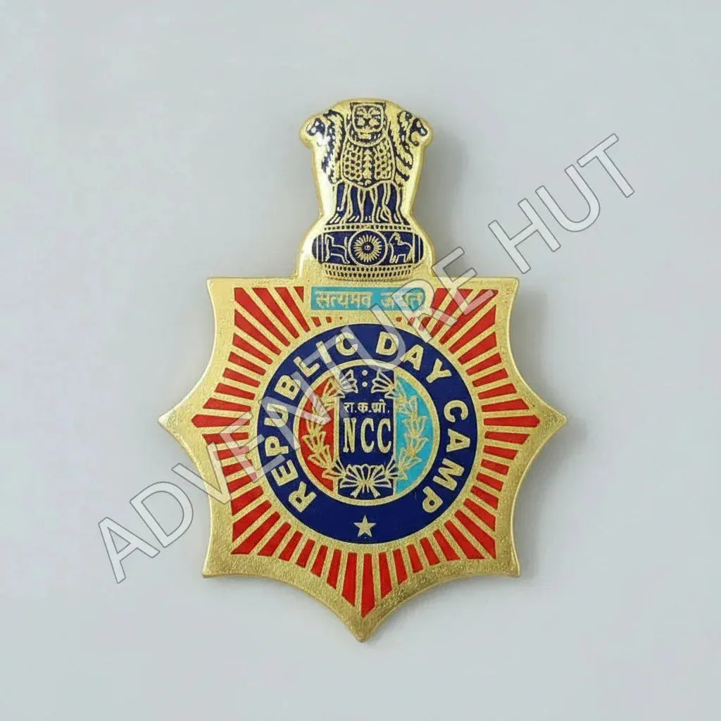 NCC CAMP BADGES SEVEN CORNER ROUND IGC ATC RDC NIC IGSC CATC TSC