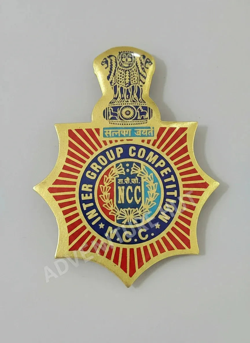 NCC CAMP BADGES SEVEN CORNER ROUND IGC ATC RDC NIC IGSC CATC TSC