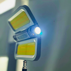 LED Solar Powered Foldable Camping Light 2400 Lumens | Solar & USB Charging | Power Bank | 30H Battery | THE ADVENTURE HUT