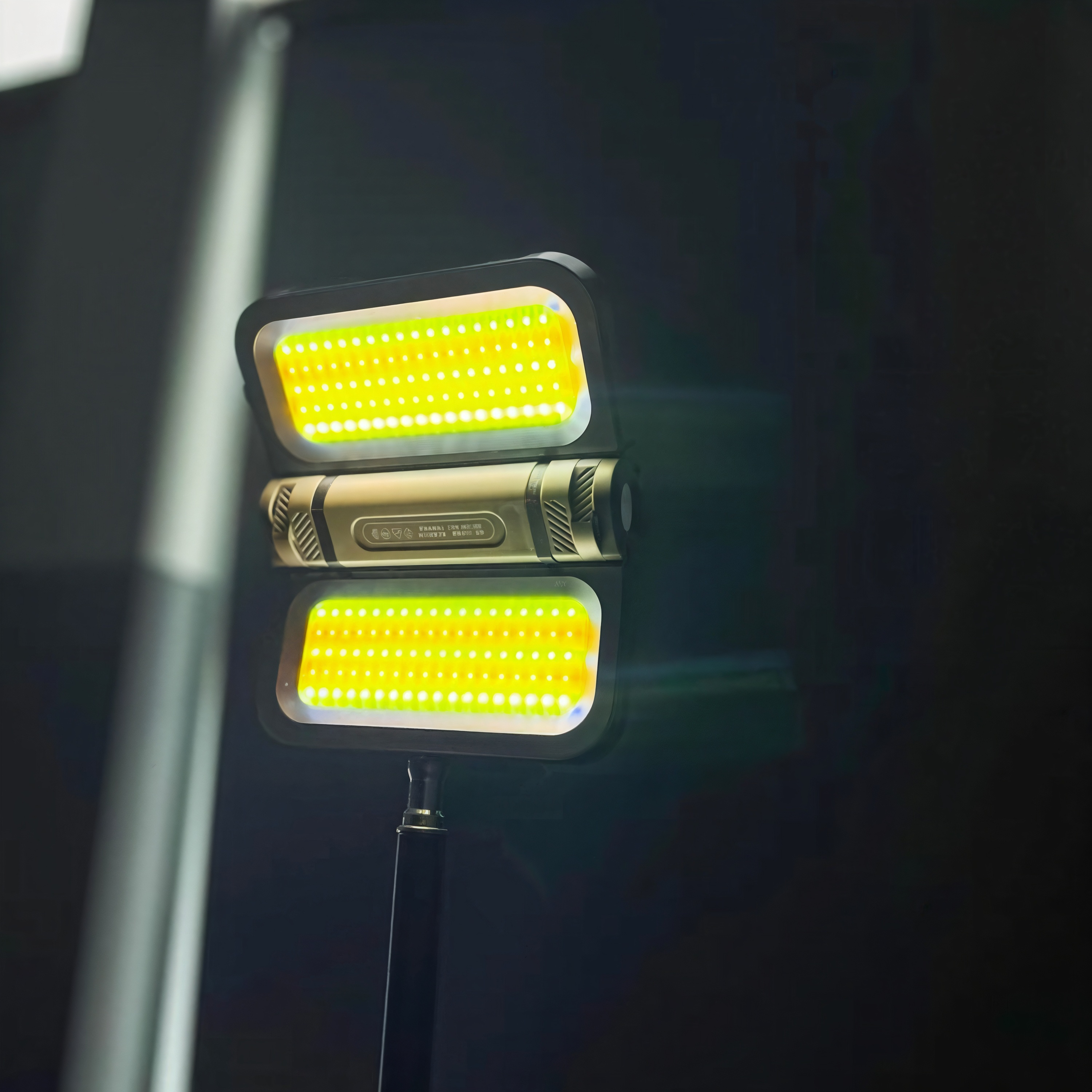 LED Solar Powered Foldable Camping Light 2400 Lumens | Solar & USB Charging | Power Bank | 30H Battery | THE ADVENTURE HUT