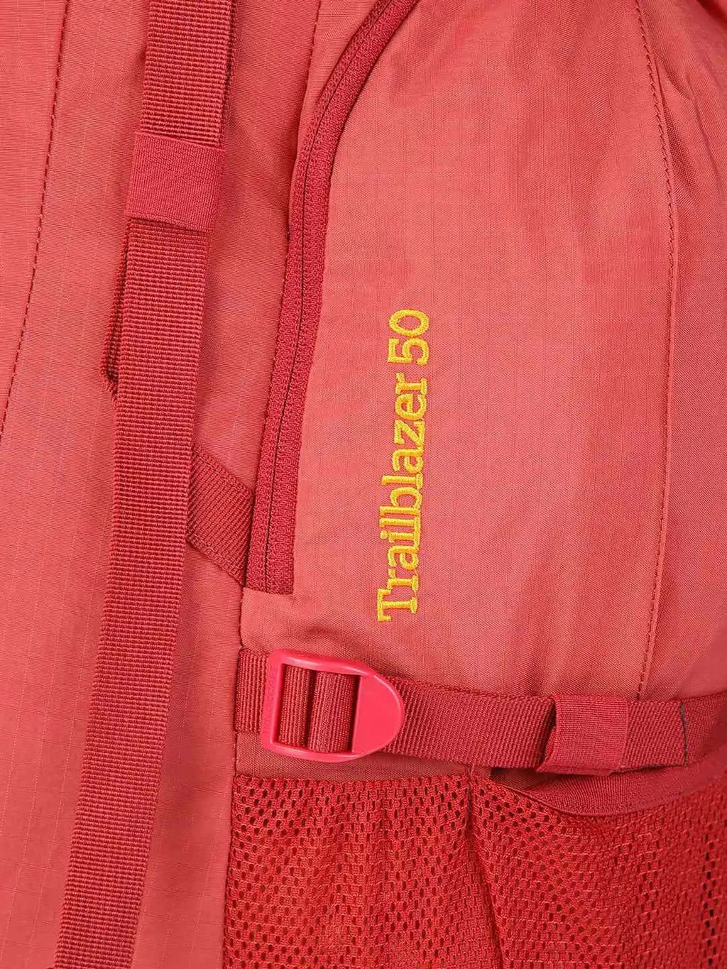 Wildcraft Trailblazer 50L Rucksack Backpack – Durable, Lightweight & Trekking Bag for Hiking & Travel (11722-Red) - The Adventure Hut