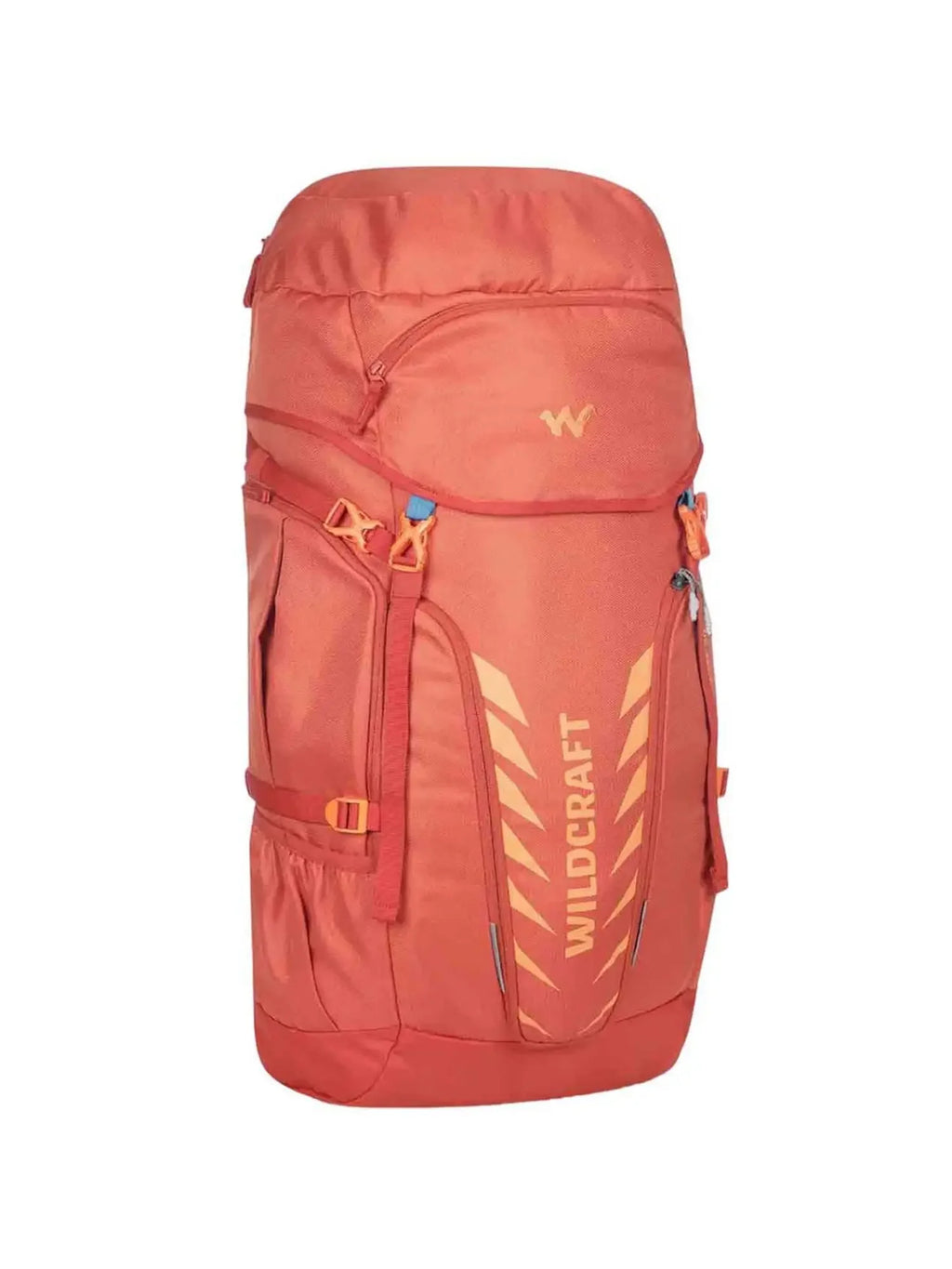 Wildcraft Trailblazer 50L Rucksack Backpack – Durable, Lightweight & Trekking Bag for Hiking & Travel (11722-Red) - The Adventure Hut