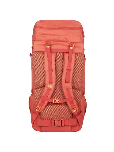 Wildcraft Trailblazer 50L Rucksack Backpack – Durable, Lightweight & Trekking Bag for Hiking & Travel (11722-Red) - The Adventure Hut