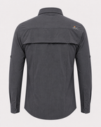 Men's AeroFlex Cargo Shirt – Grey | The Adventure Hut